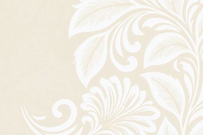 Cream Palm Leaf Pattern Poster. poster