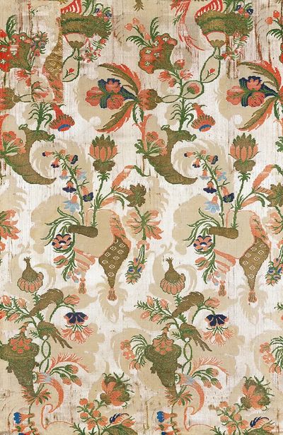 Floral Tapestry Pattern Print. poster print