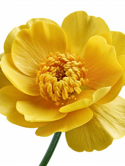 Yellow Buttercup Botanical Print.