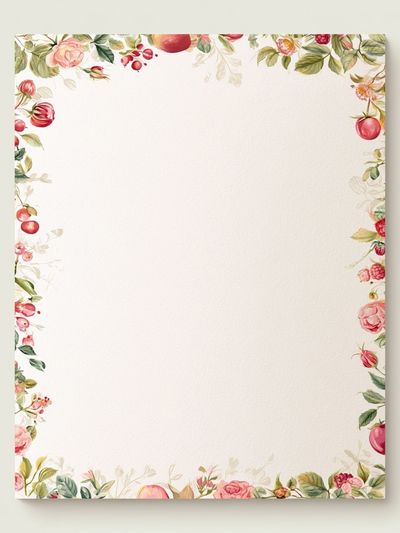 Nicole Floral Vintage Poster. poster