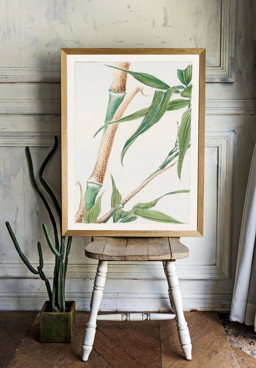 Japanese Bamboo 1870–1880 Megata Morikaga. — room view 1