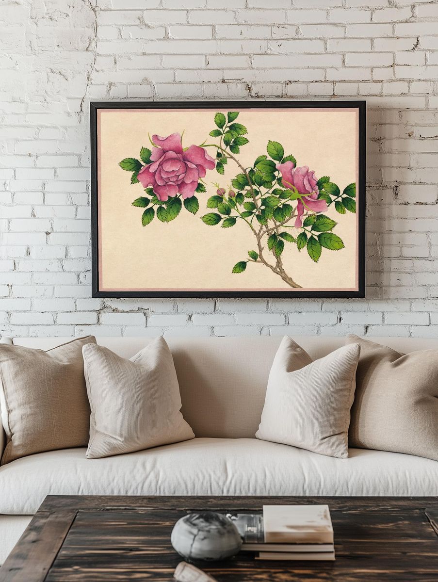Rose (18th Century) painting high. room preview