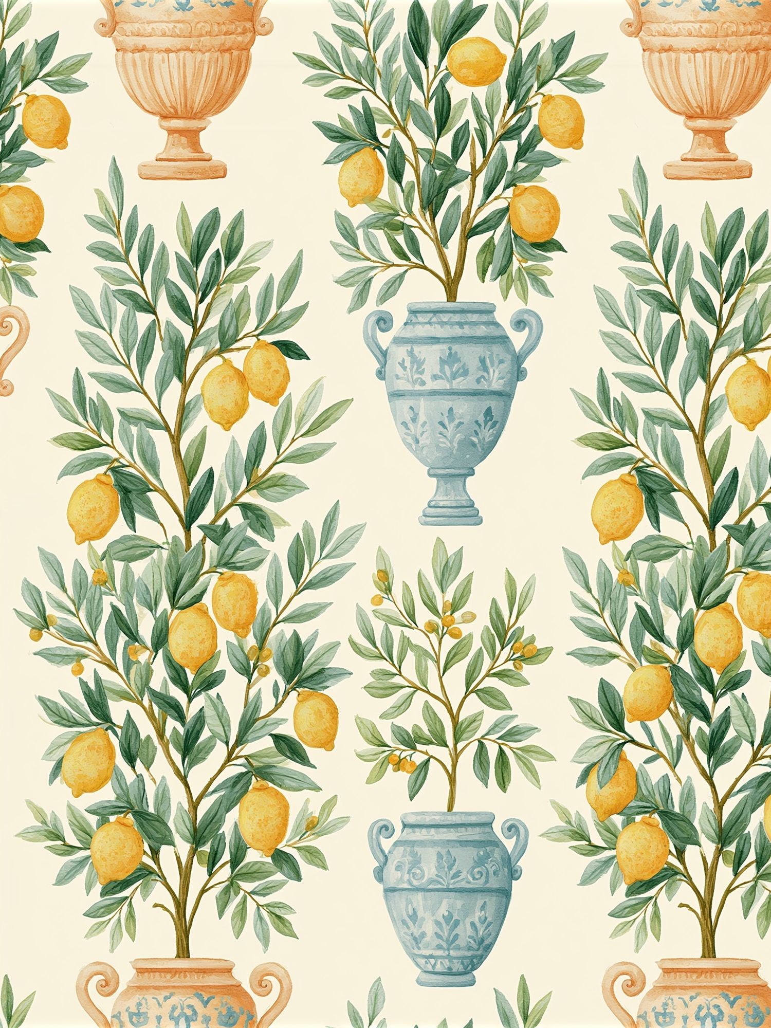 Lemon Grove Botanical Print. poster detail