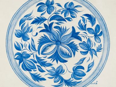 Plate (ca.1936) Margaret Stottlemeyer. Original. poster print
