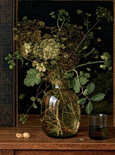 Wild Botanical Still Life Poster. poster — botanical art