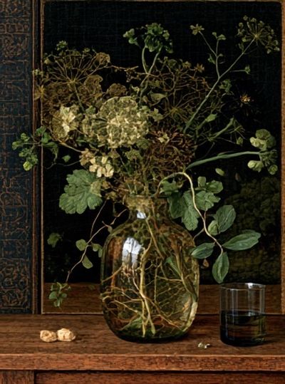 Wild Botanical Still Life Poster. poster