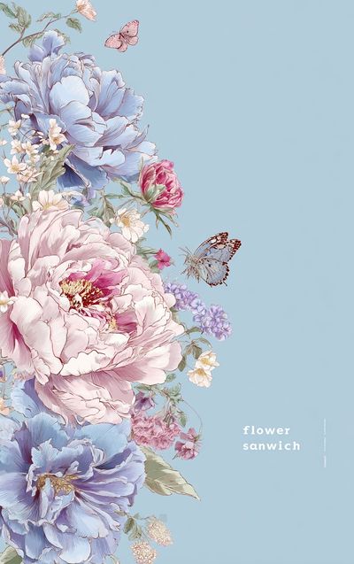 Flower Sandwich Botanical Print.