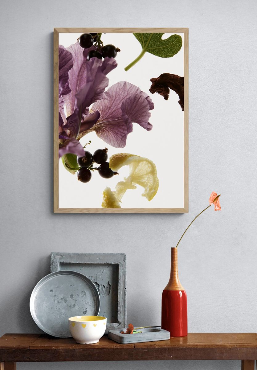 Botanical Still Life Photography Poster. — room view 3
