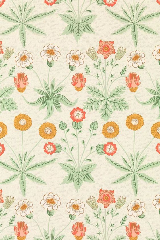 Botanical Floral Pattern Print. poster — botanical art