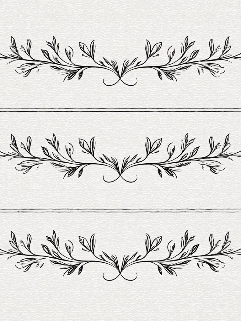 Botanical Laurel Line Art Poster. poster — botanical art