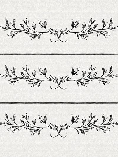 Botanical Laurel Line Art Poster. poster print