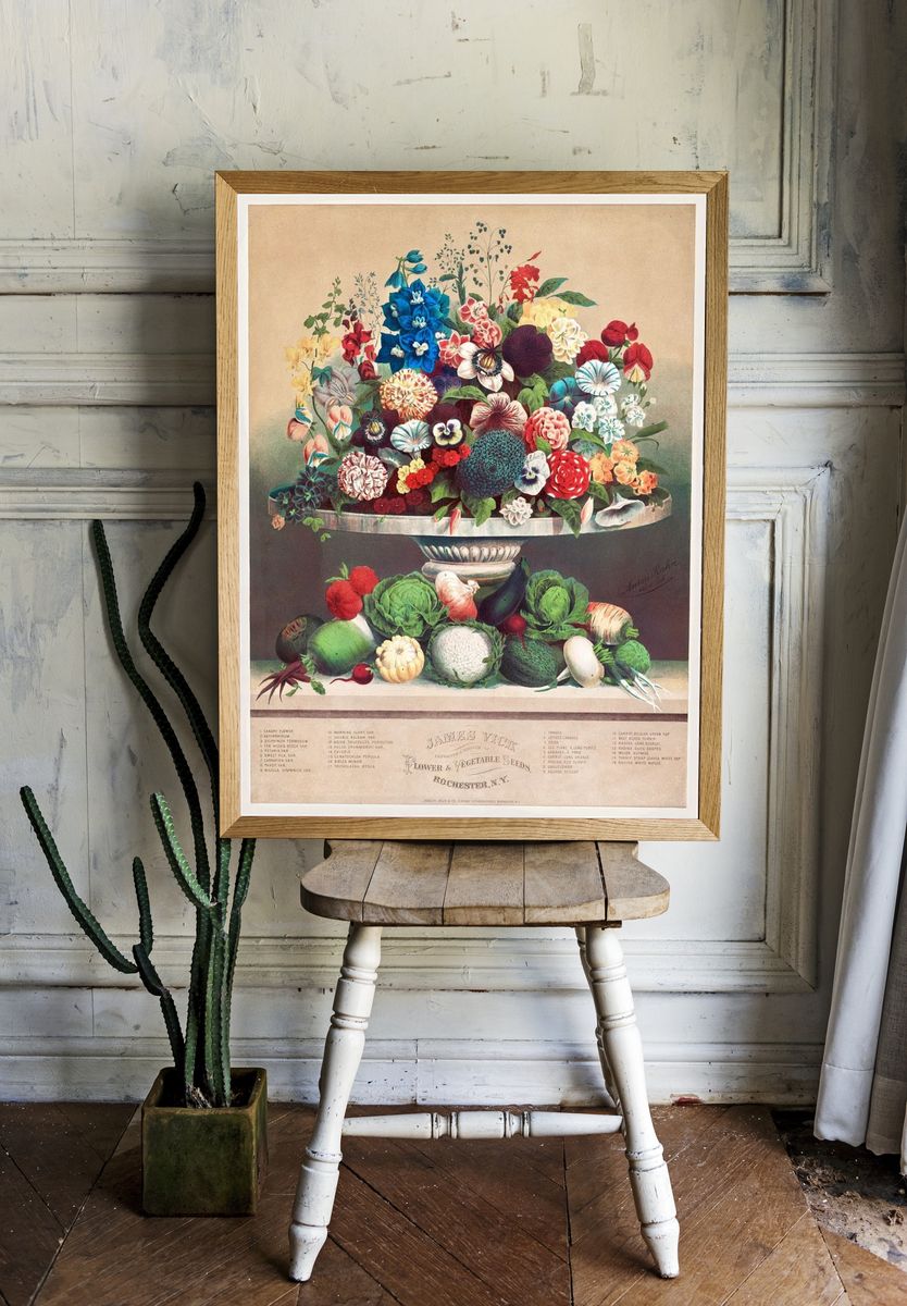 Flowers Vegetables (ca. 1800) byAnton. room preview