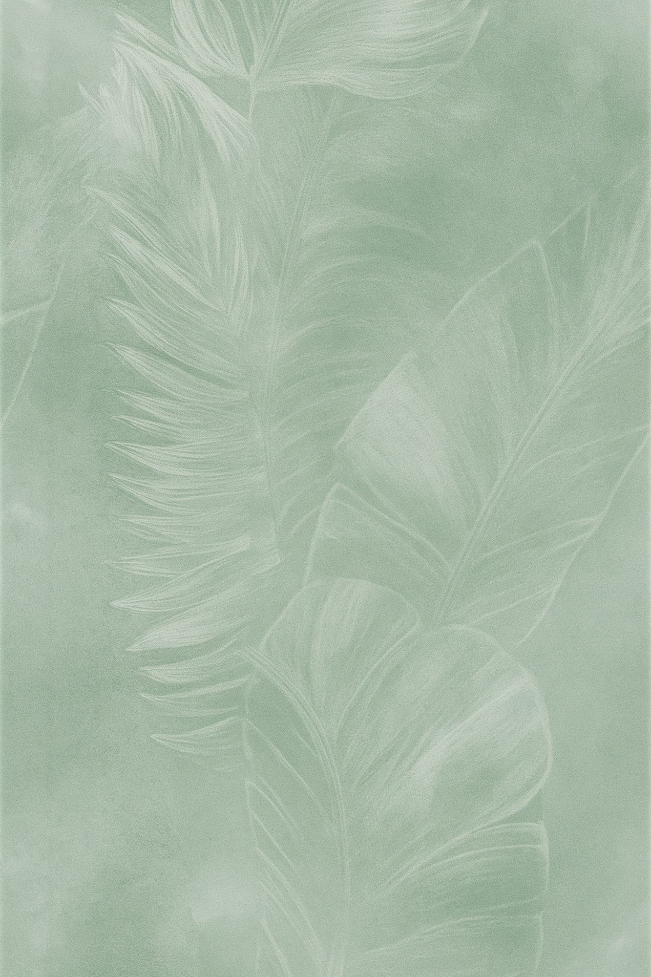 Soft Feather Botanical Print. poster — botanical art