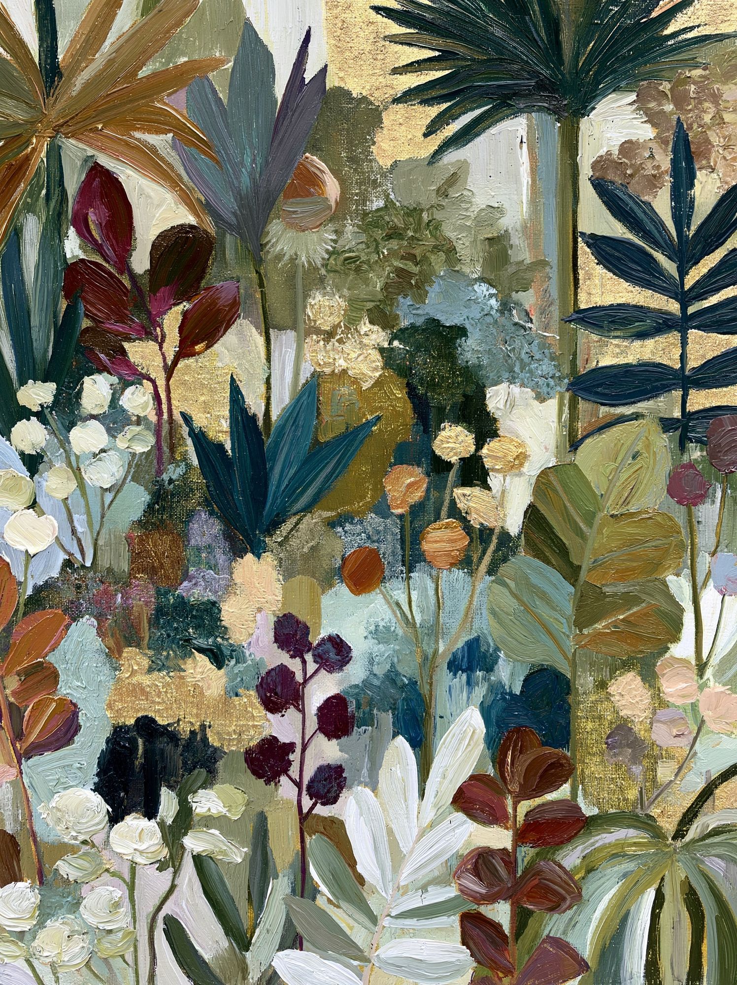 Tropical Botanical Garden Print. poster detail