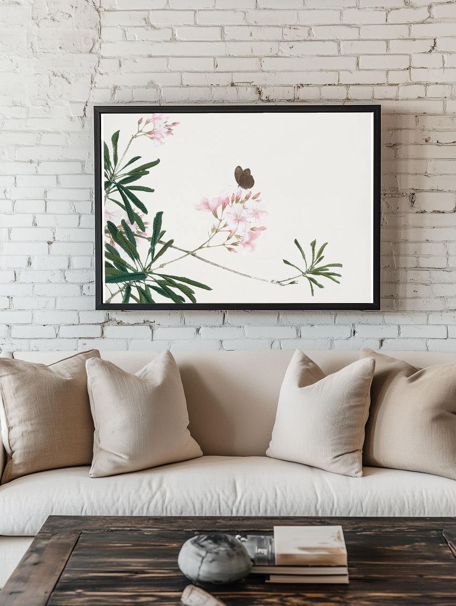 E.A. Séguy 's vintage butterflies. room preview