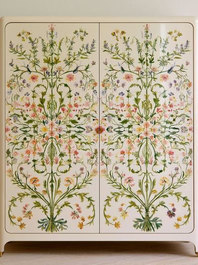 Botanical Symmetry Print. poster