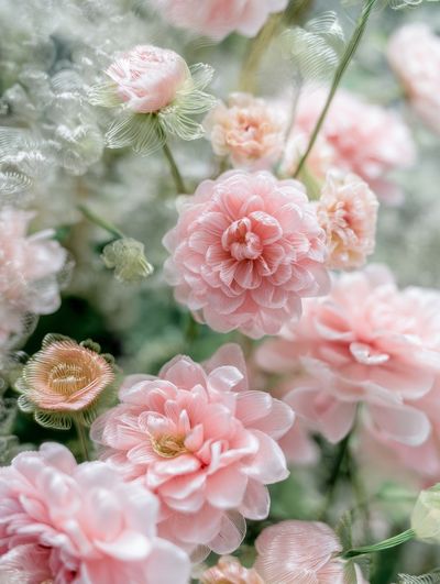 Pastel Bloom Botanical Print.