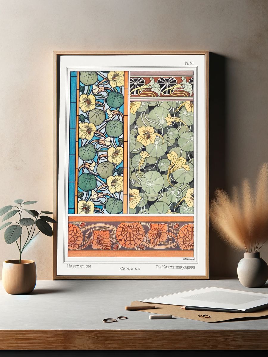 Capucine (nasturtium) La Plante et. — room view 2