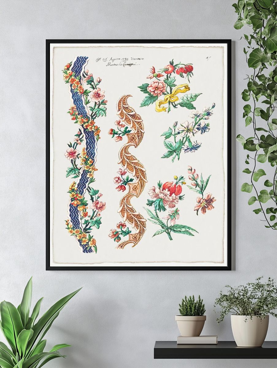 Floral Designs Floral Bands (1784). — room view 4