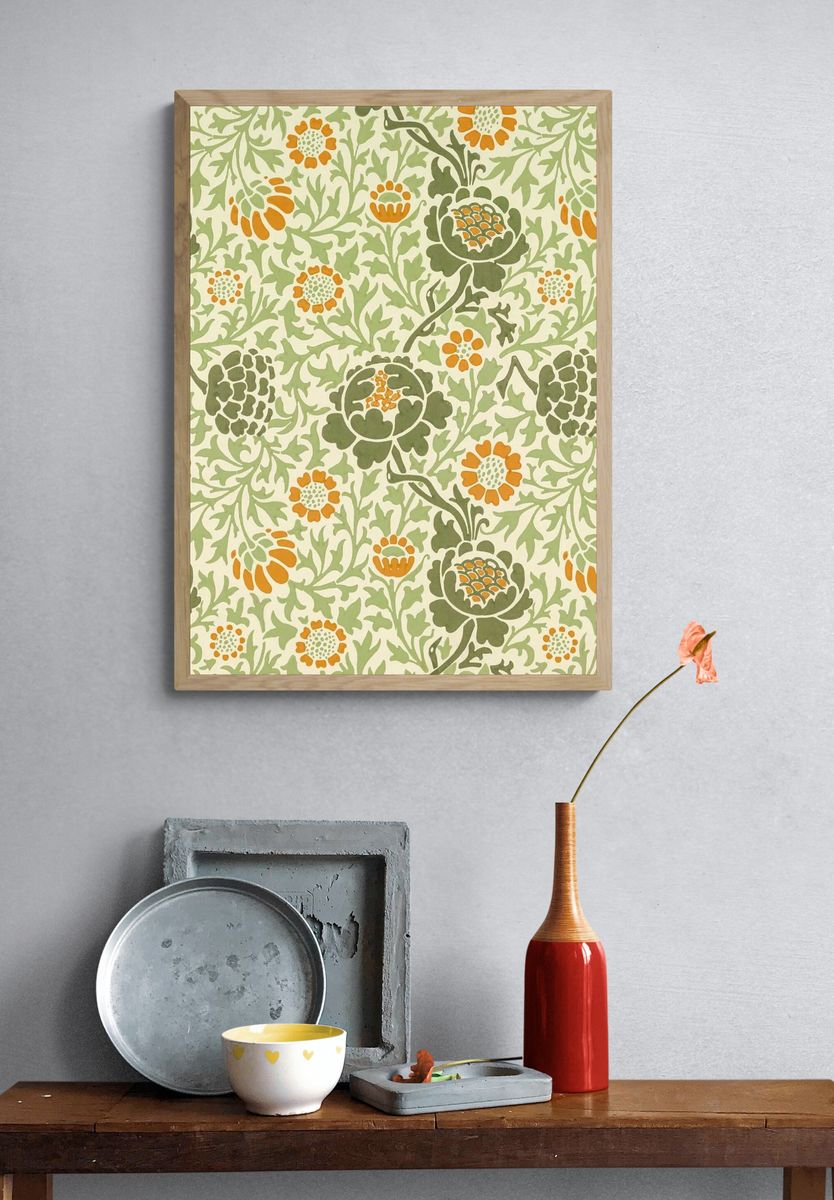 William Morris 's Grafton (1883). — room view 3