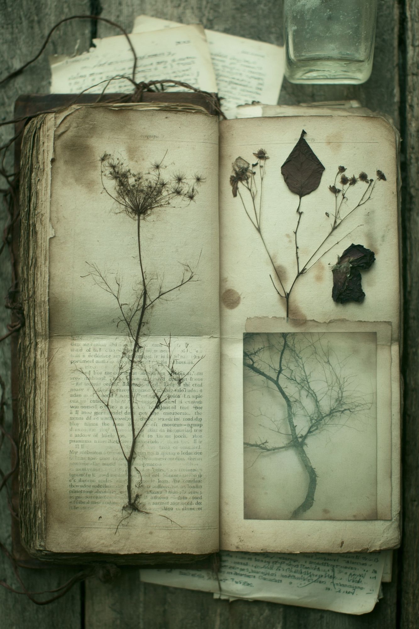 Pressed Botanical Journal Poster. poster detail