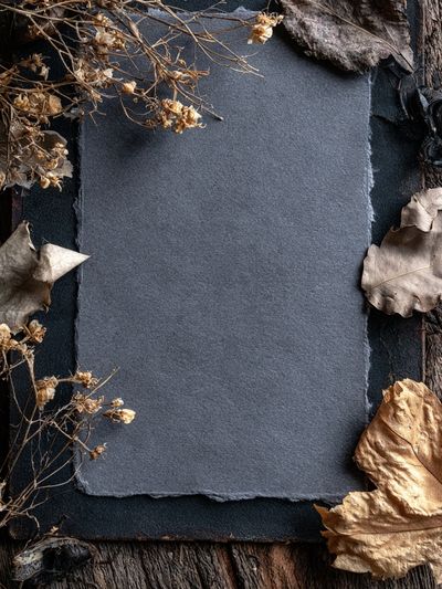 Autumn Botanical Still Life Poster. poster