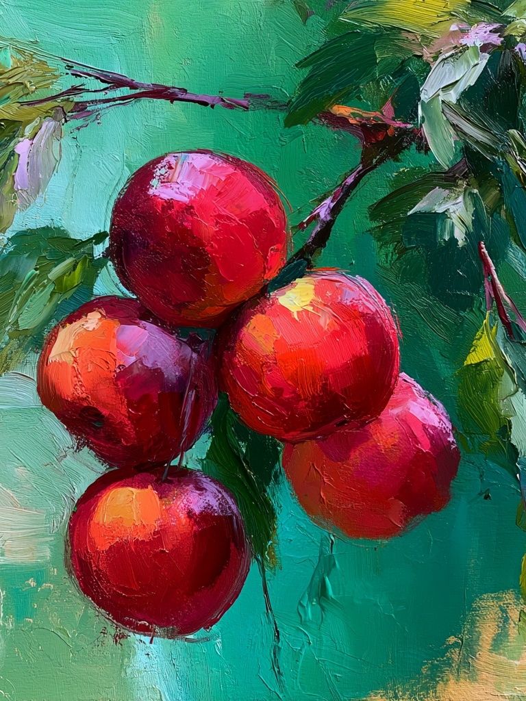 Cherry Branch Fine-Art Print. poster detail