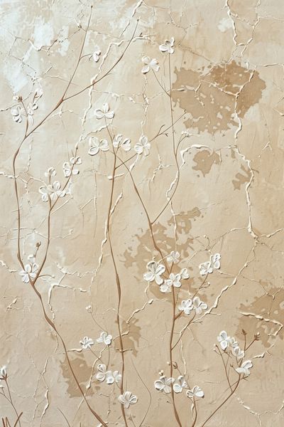 Blossoming Branches Botanical Print. poster