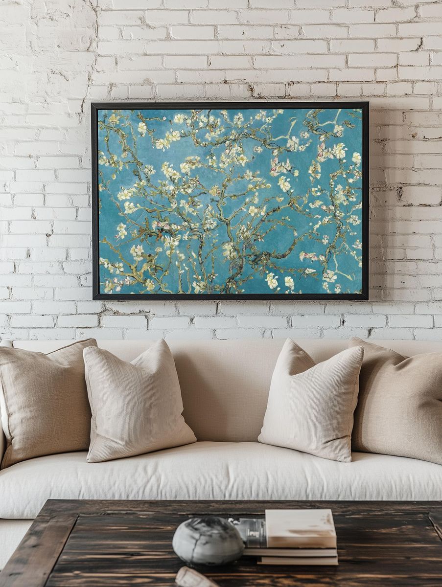 Van Gogh's Almond blossom background room preview