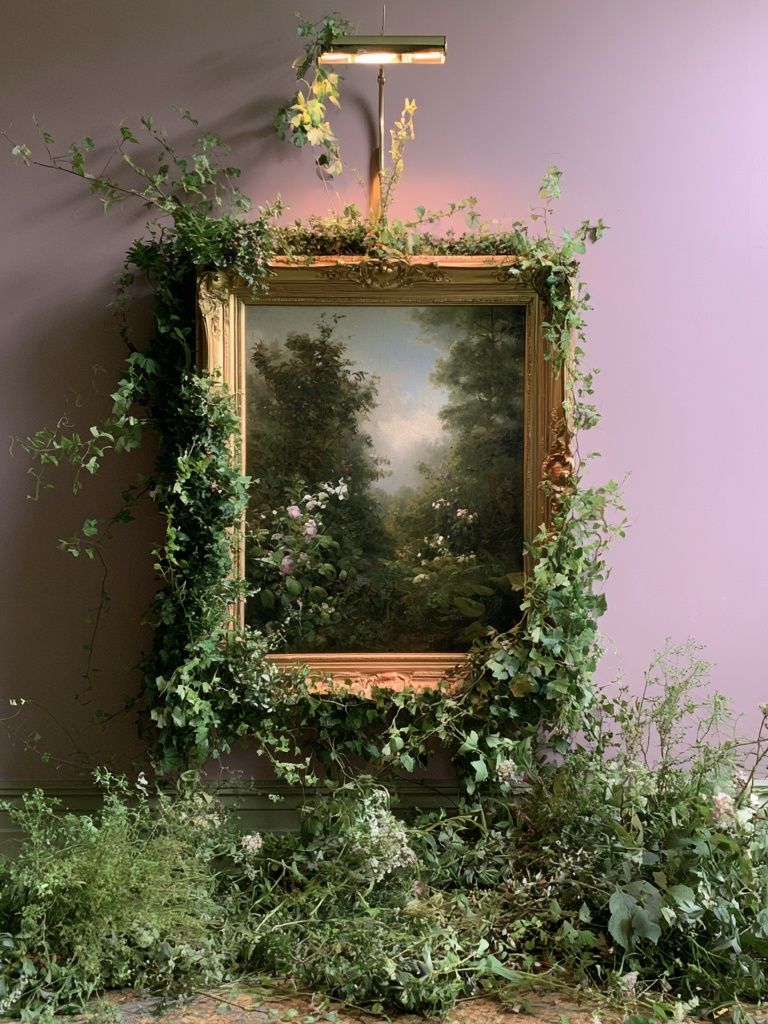 Gilded Garden Still Life Poster. poster — botanical art