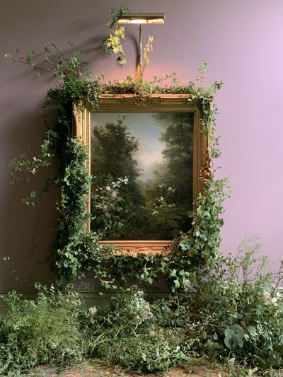 Gilded Garden Still Life Poster. poster
