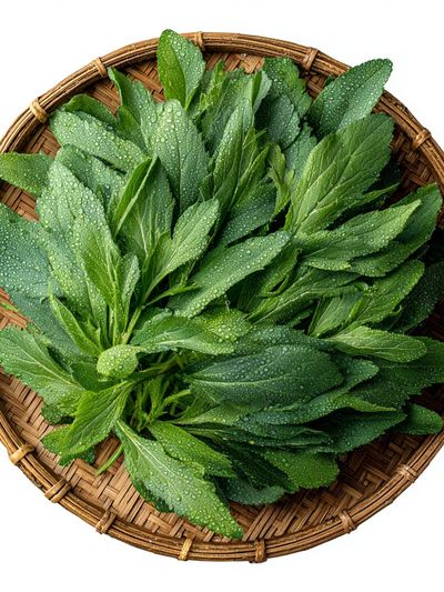 Fresh Green Leaves Botanical Print. poster print
