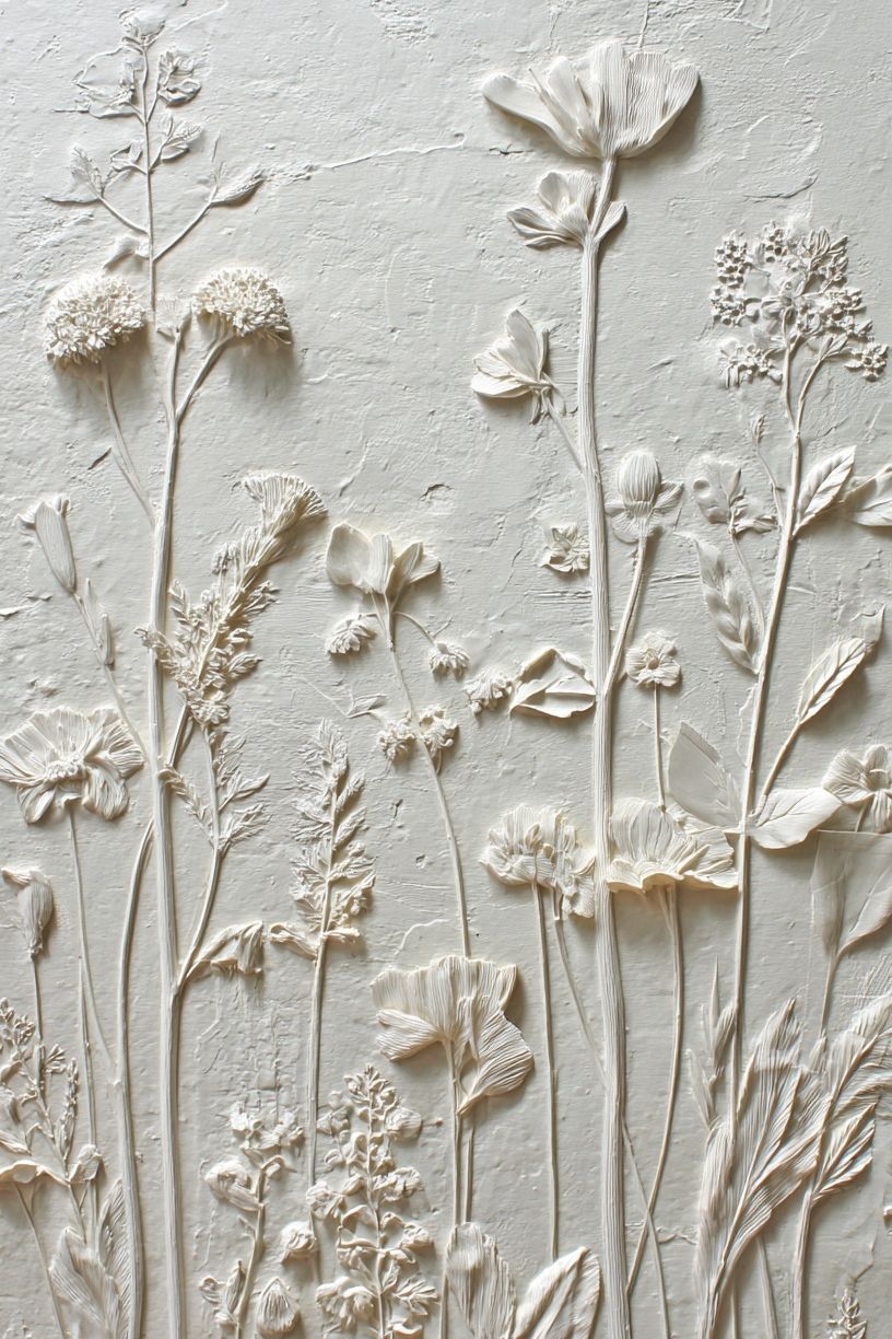 Pressed Wildflowers Botanical Print. poster — botanical art