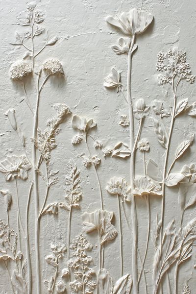 Pressed Wildflowers Botanical Print. poster print