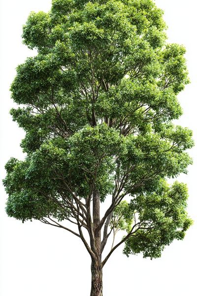 Lush Green Tree — Botanical Print. poster print