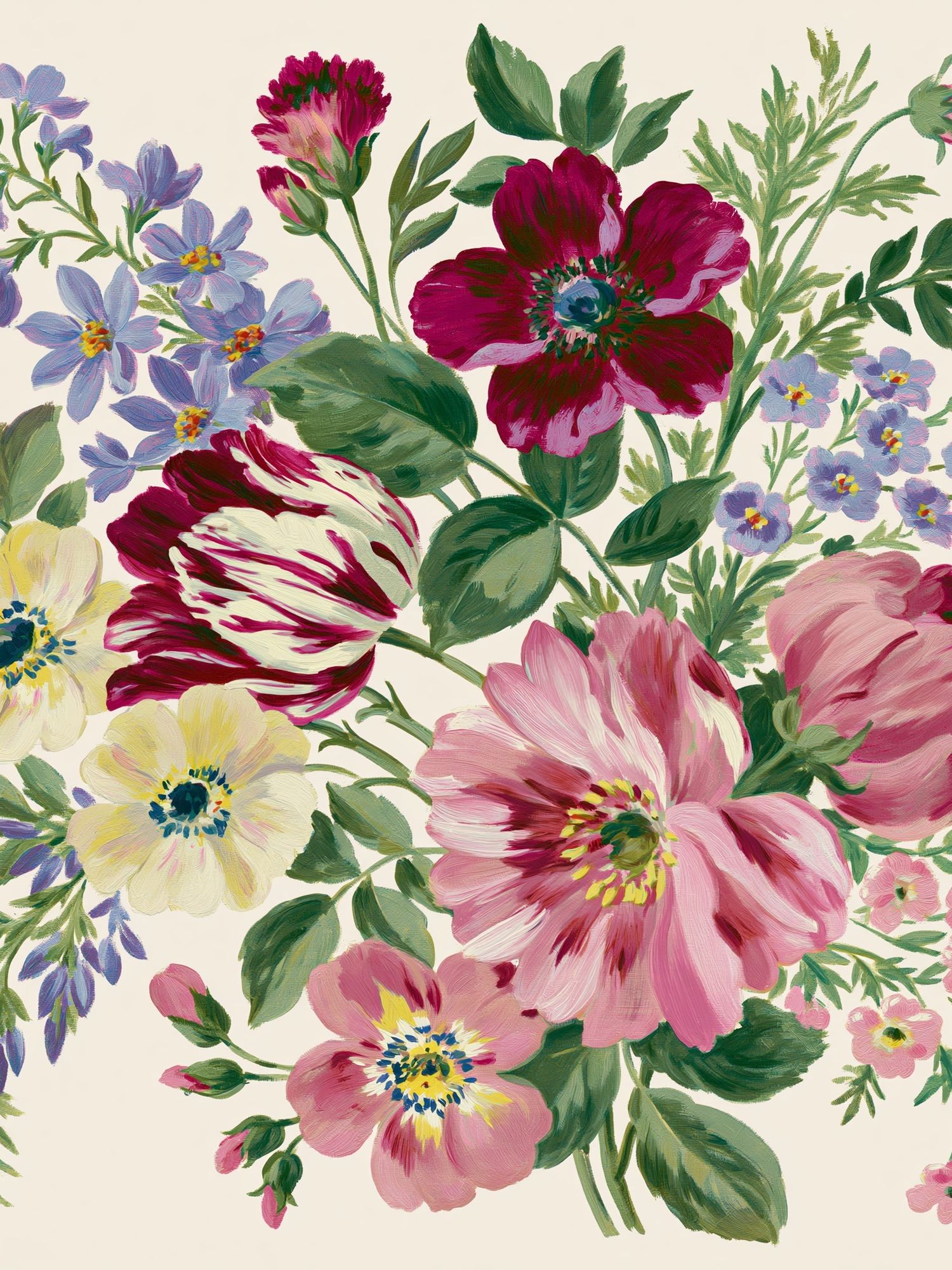 Floral Bouquet Illustration Poster. poster — botanical art