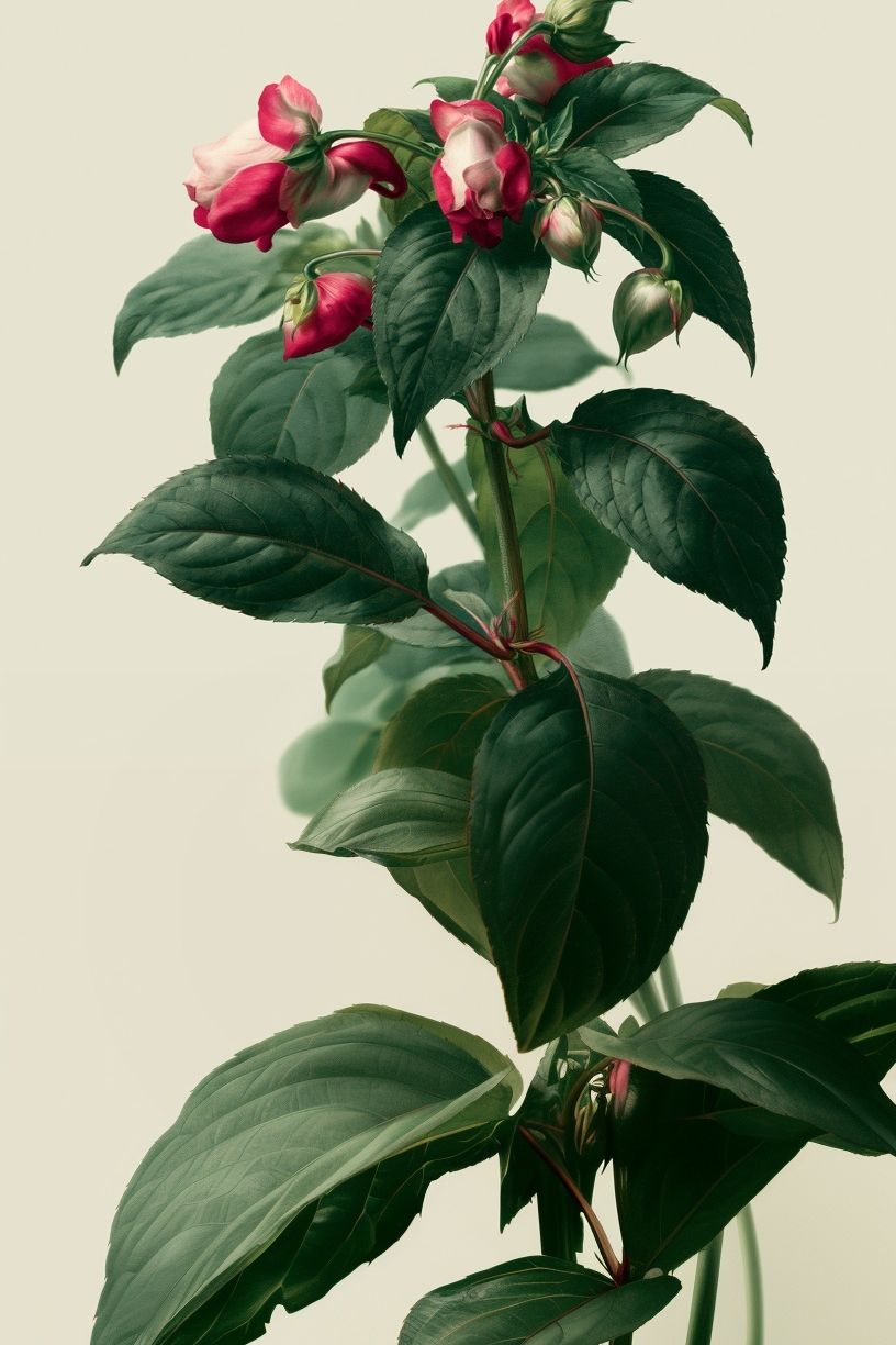 Pink Blossom Botanical Poster. poster detail