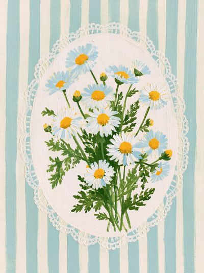 Daisy Bouquet Botanical Poster. poster