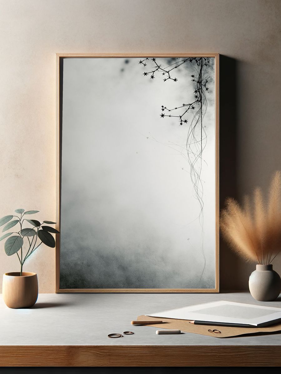 Celestial Ink Branch Poster. — room view 2
