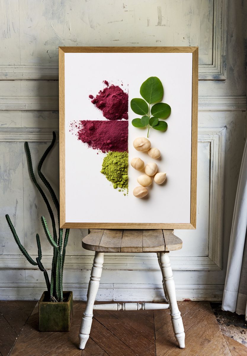 Botanical Still Life Illustration Poster. room preview