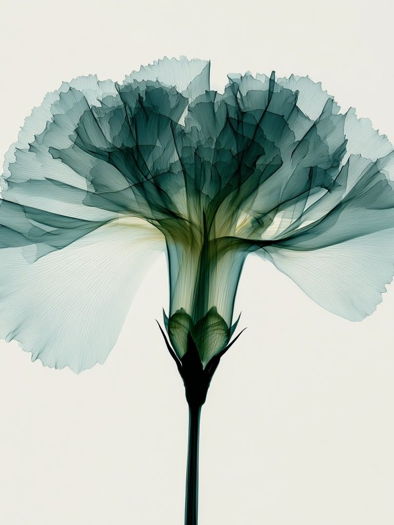Abstract Bloom Botanical Print. poster detail