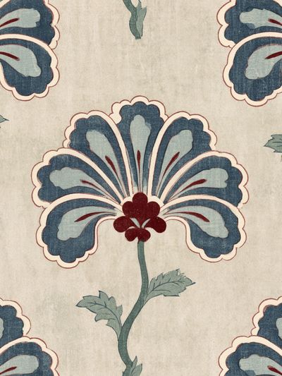 Floral Art Nouveau Pattern Poster. poster