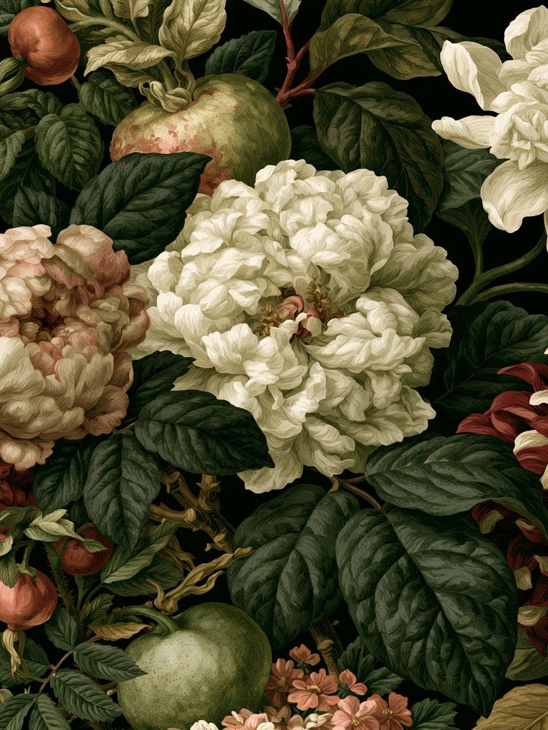 Botanical Floral Garden Print. poster detail
