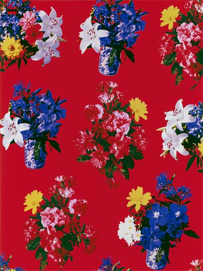Floral Bouquet Pattern Vintage Print. poster