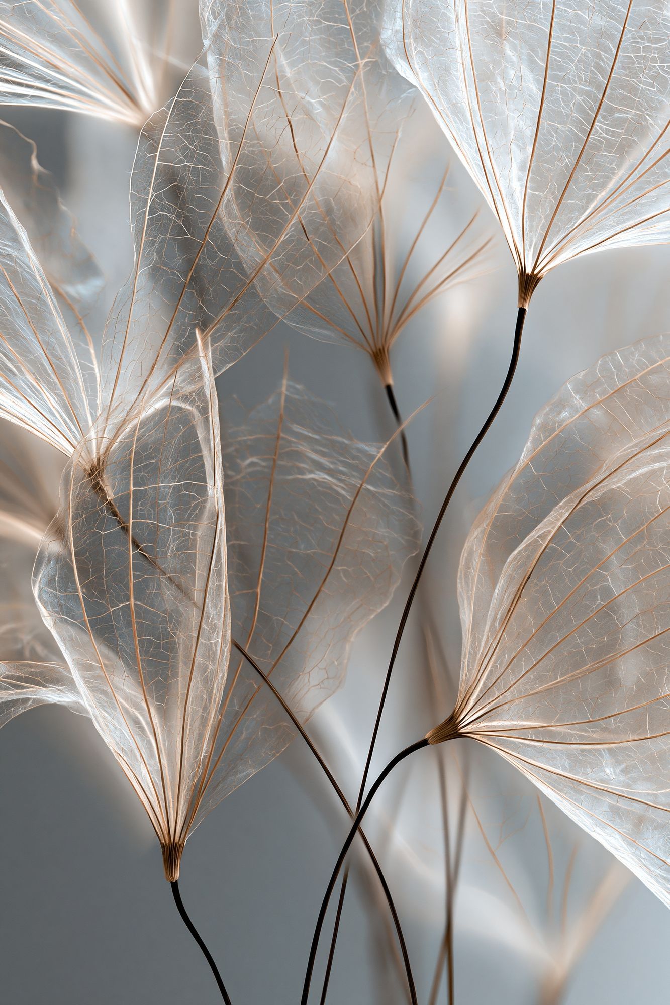 Translucent Leaf Study Print. poster — botanical art