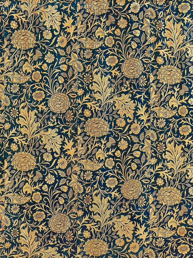 John Henry Dearle's Cherwell (1885). poster detail