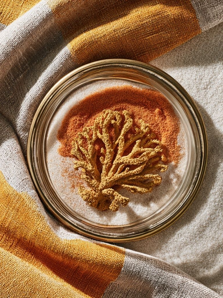 Autumn Textile Still Life Poster. poster — botanical art