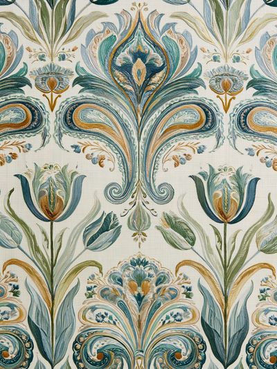 Art Nouveau Floral Pattern Poster. poster
