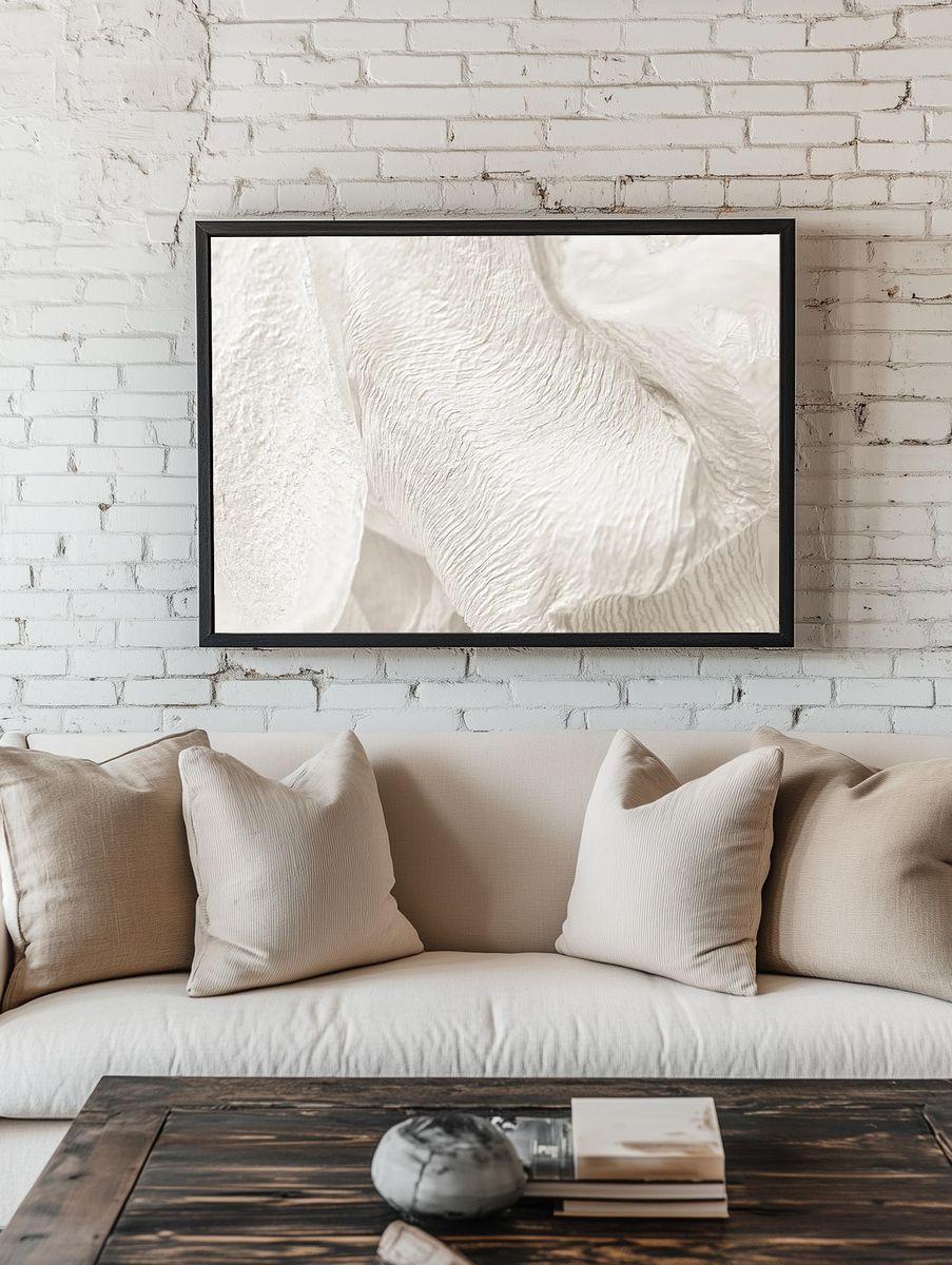 Dried lily leaf textured background room preview