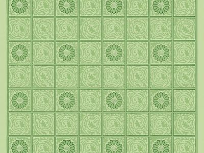 William Morris 's Diaper pattern. poster print